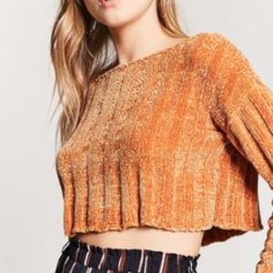 Ribbed Chenille Sweater